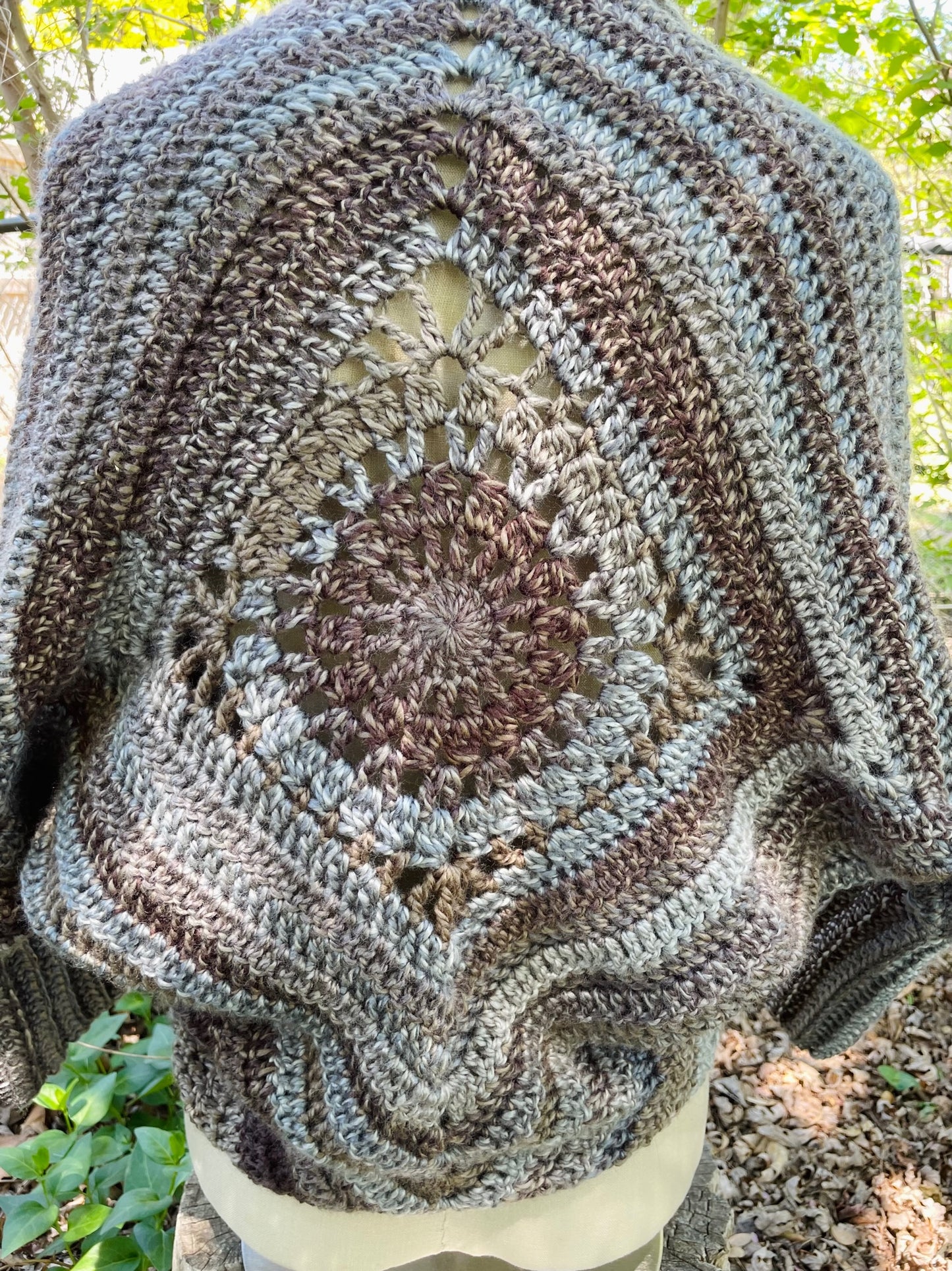 Mandala Cocoon Cardigan