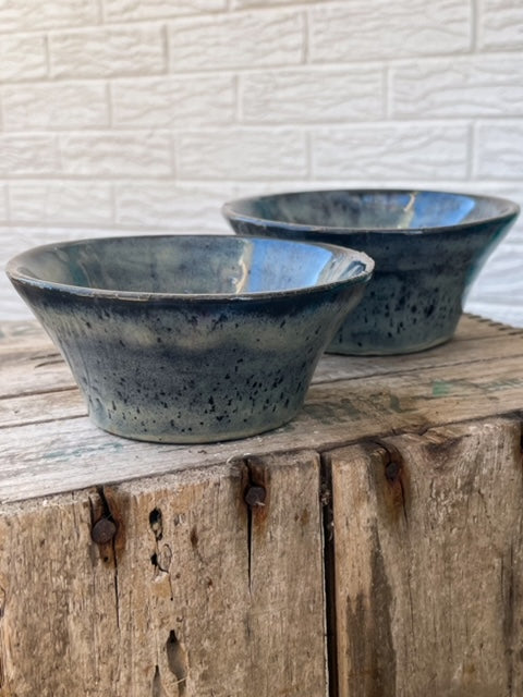 Pottery Nesting Bowls set of 2
