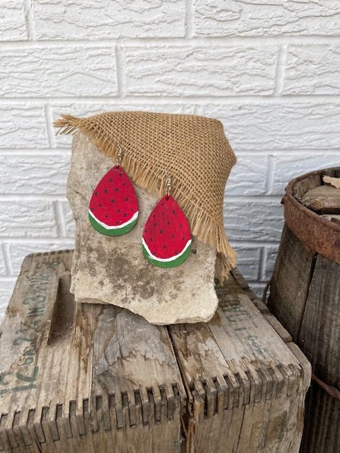 Watermelon Earrings